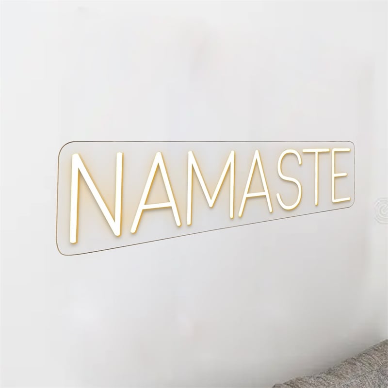 Namaste Neon Sign - 30