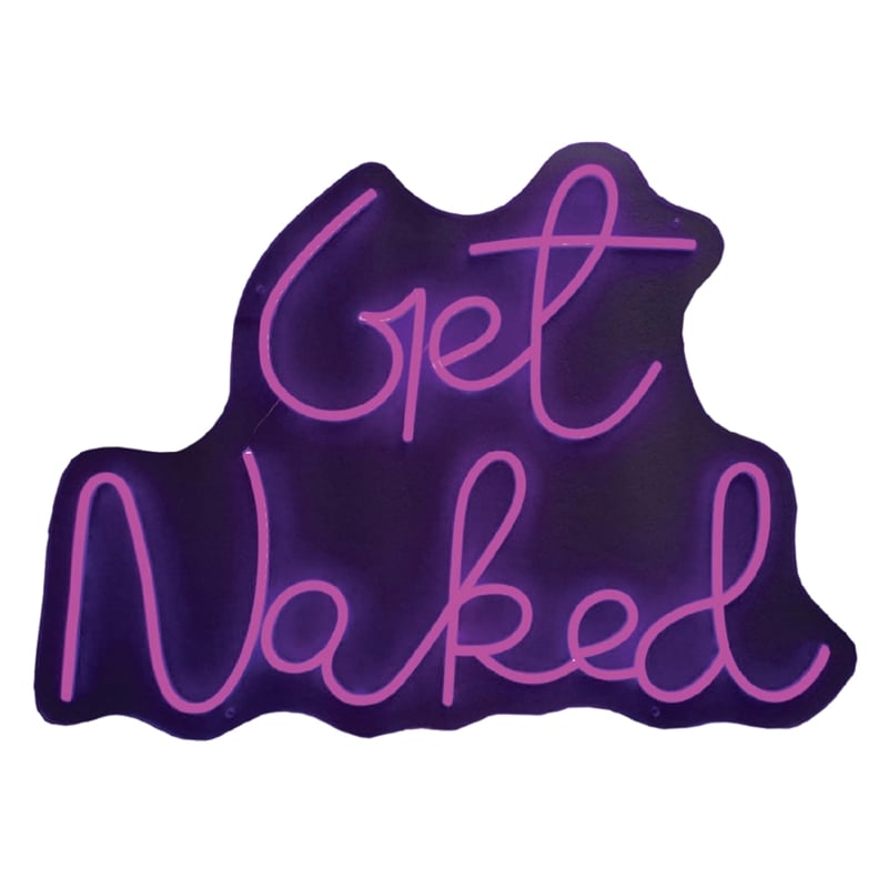 Get Naked Neon Sign - 26