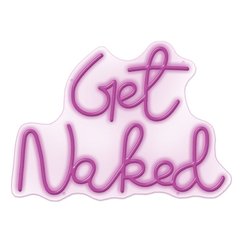 Get Naked Neon Sign - 26