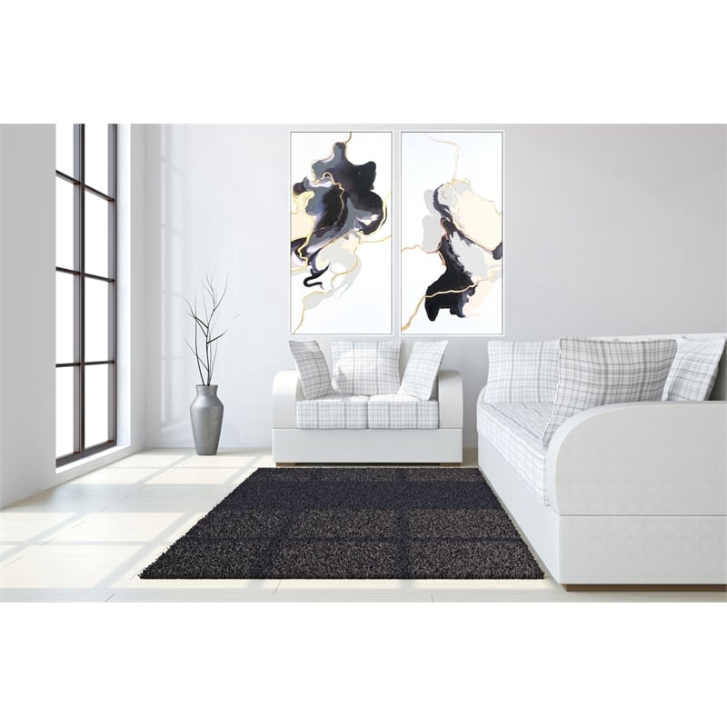 GiIded Monochrome Reverie Duo Canvas Wall Art - 20