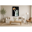 Liberty Moonlight Frameless Tempered Glass Wall Art - Multicolor