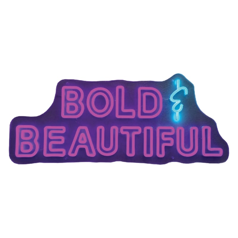 Bold & Beautiful Neon Sign - 26