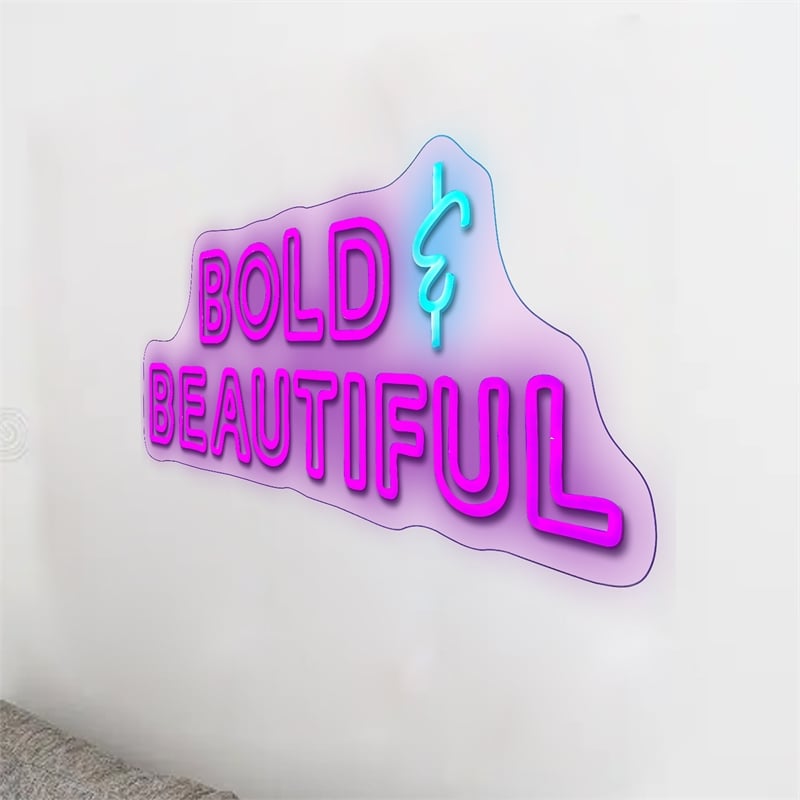 Bold & Beautiful Neon Sign - 26