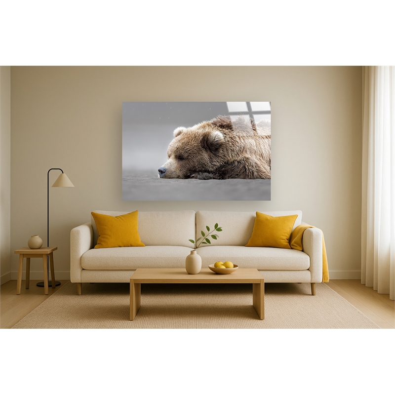 Serene Slumber Frameless Tempered Glass Wall Art - 60