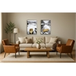 Golden Serenity Reflections Canvas Wall Art - 32