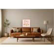 Believe in Gold Heart Whimsy Canvas Wall Art - 24