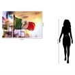 Mexican Flag Frameless Tempered Glass Wall Art - 60