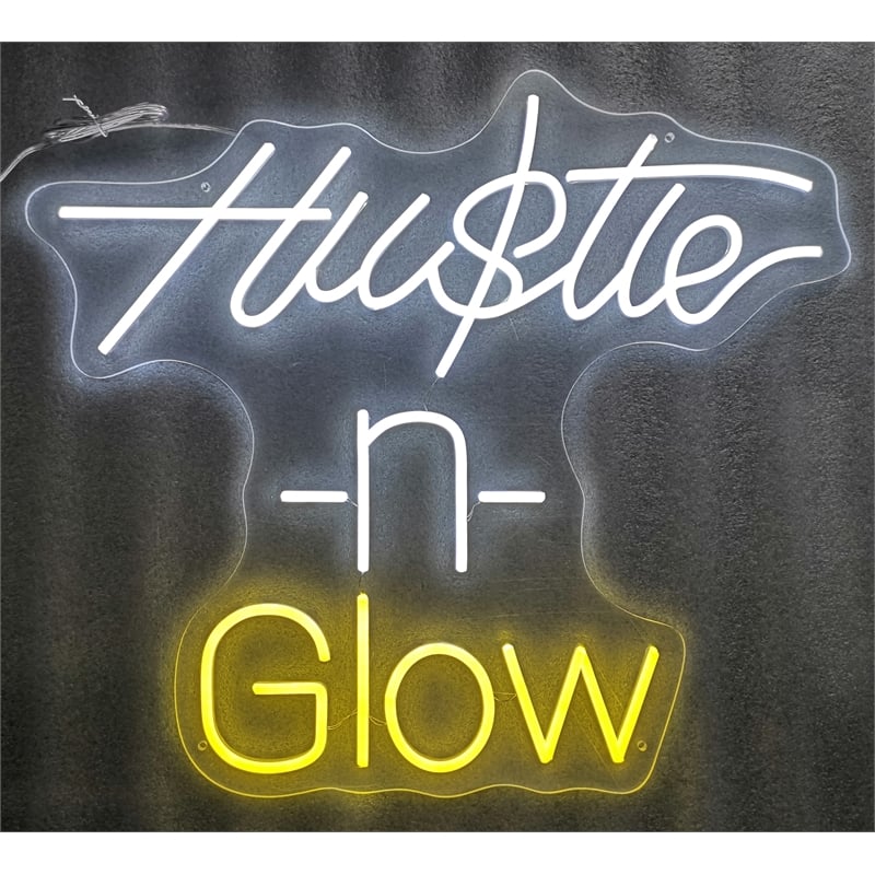 Hustle n Glow Neon Sign - 21