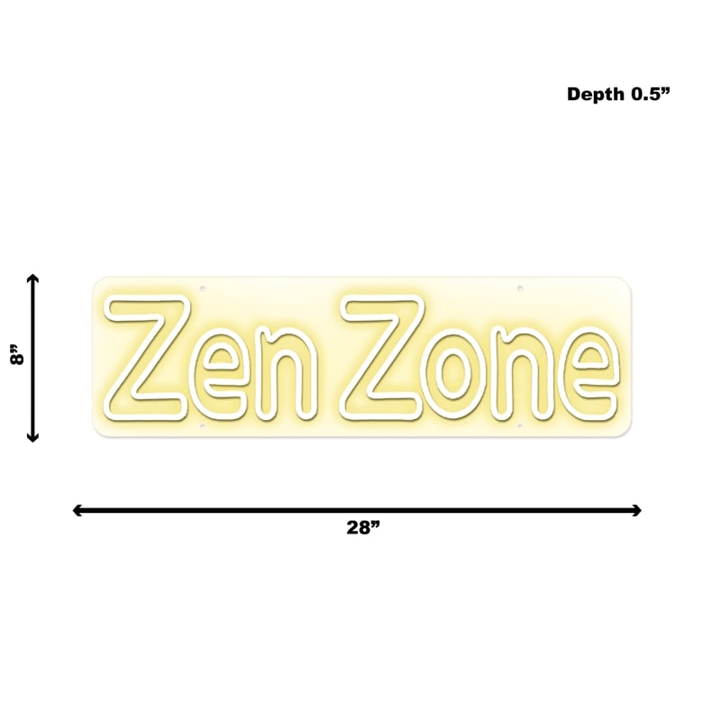 Zen Zone Neon Sign - 28
