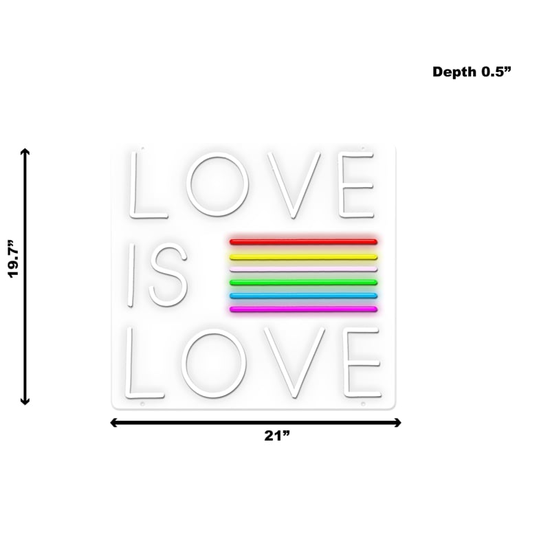 Love is Love Neon Sign - 20