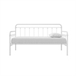 Nest & Rest Twin Metal Daybed with Twin Pop Up Trundle Bed in White
