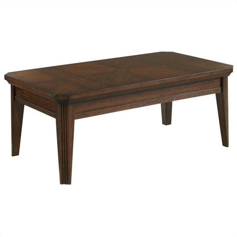 Broyhill Estes Park Rectangular Cocktail Table In Artisan