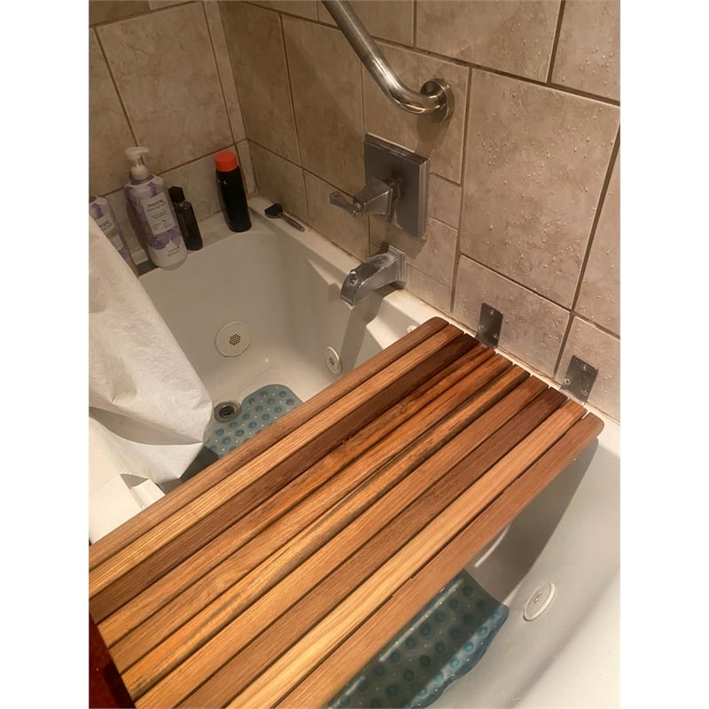 Teakworks4u ADA End Mount in Teak
