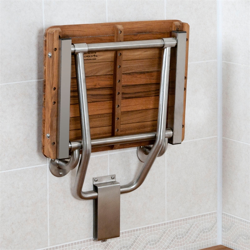 Teakworks4u ADA Compliant Shower Bench in Teak