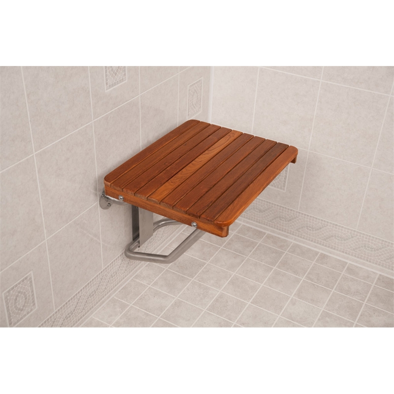 Teakworks4u ADA Compliant Shower Bench in Teak