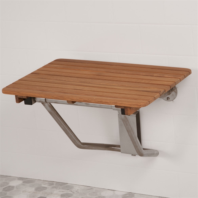Teakworks4u ADA Compliant Shower Bench in Teak