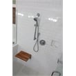 Teakworks4u Wall Mount Fold Shower Bench in Teak