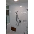 Teakworks4u Wall Mount Fold Shower Bench in Teak