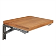 Teakworks4u Wall Mount Fold Shower Bench in Teak