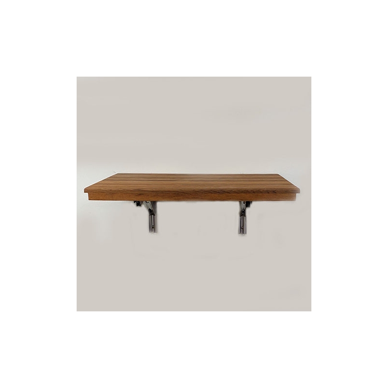 Teakworks4u Wall Mount Bench with Heavy Duty Brackets in Teak