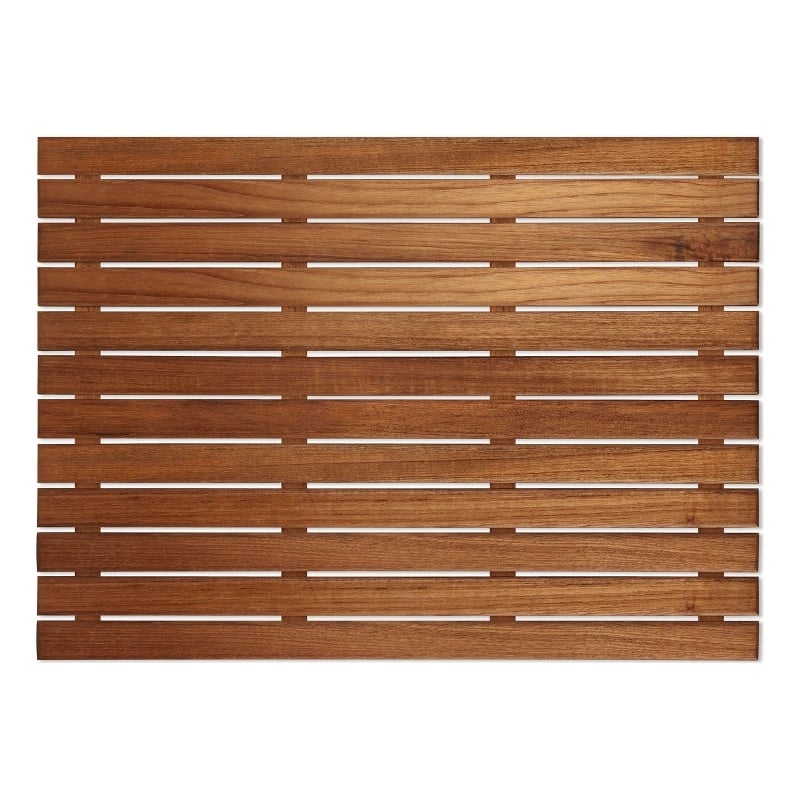 Teakworks4u Shower Mat Finished in Teak
