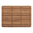 Teakworks4u Shower Mat Finished with Rounded Corners in Teak
