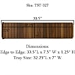 Teakworks4u Teak Serving Tray in Teak