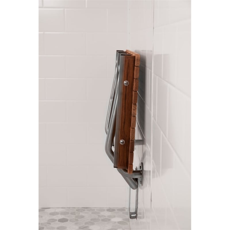 Teakworks4u ADA Compliant Shower Bench in Teak