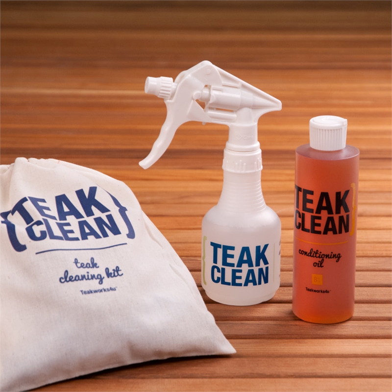 Teakworks4u Deluxe Cleaning Kit in Brown