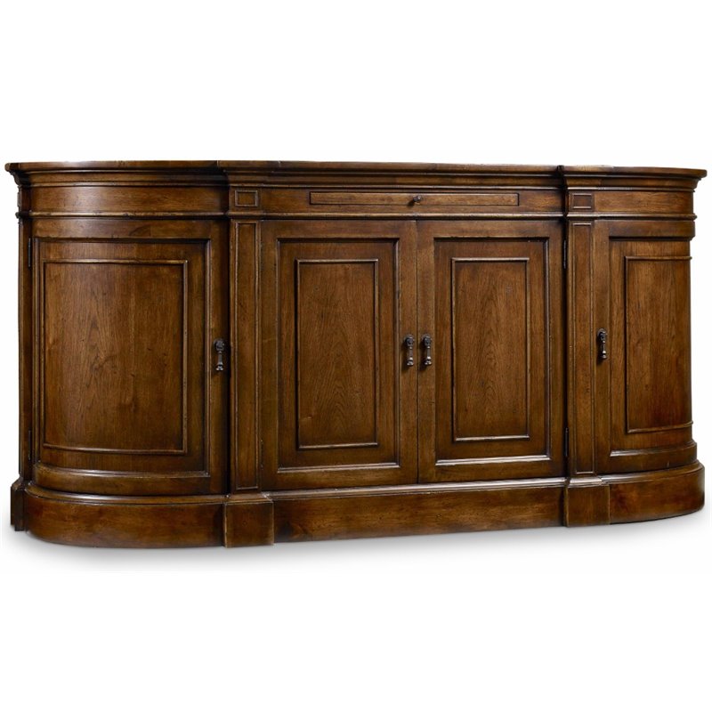 Hooker Furniture Archivist Buffet in Pecan