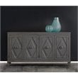 Hooker Furniture Melange Raellen Console Table in Gray