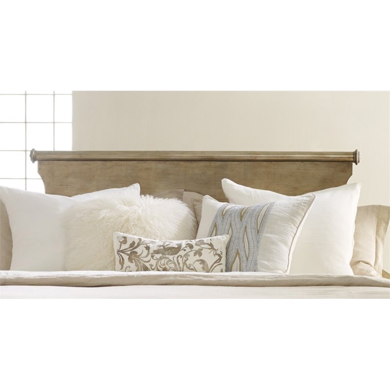 Hooker Montage King Poster Headboard in Champange Cymax Business