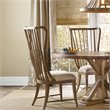 Sanctuary Tall Spindle Dining Side Chair in Medium Brown Wood Finish by Hooker