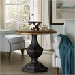 Hooker Furniture Sanctuary Round Pedestal Table in Black
