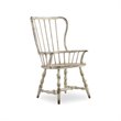 Hooker Furniture Sanctuary Spindle Back Dining Arm Chair in White
