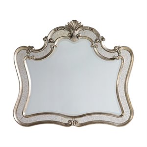 Hooker Furniture Sanctuary Shaped Mirror in Silver