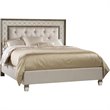 Hooker Furniture Sanctuary Tufted King Mirrored Panel Bed