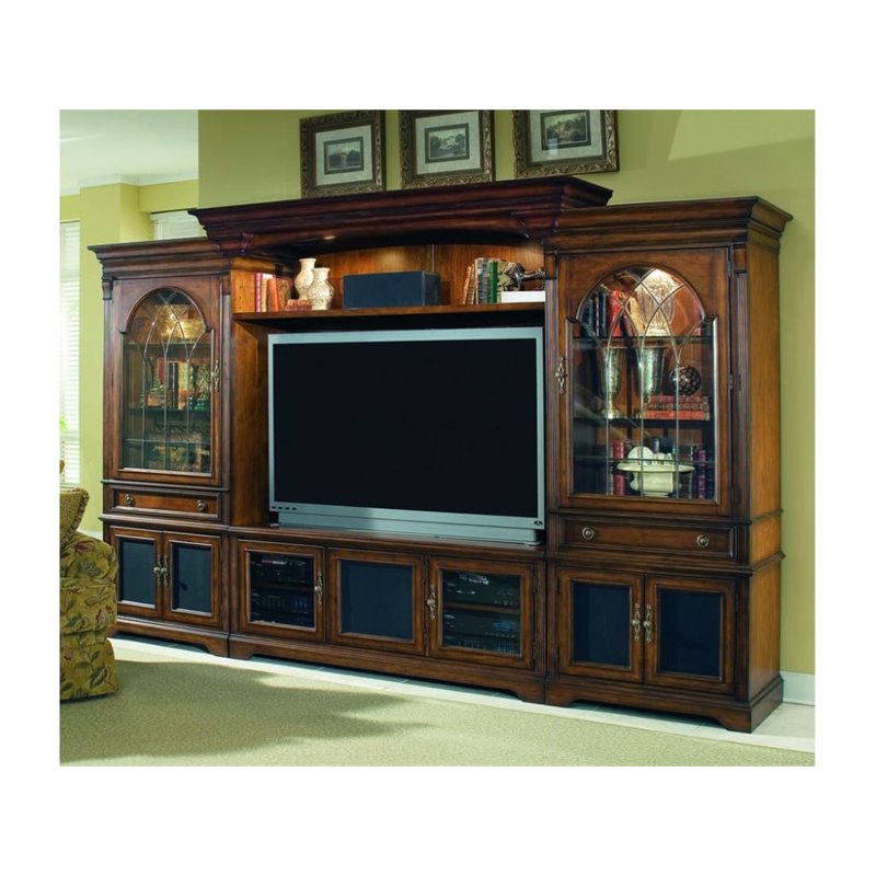 Hooker Furniture Brookhaven Entertainment Center in Cherry 28170465