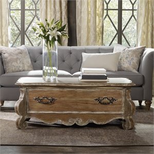 Hooker Furniture Chatelet Coffee Table in Caramel Froth Finish