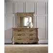 Hooker Furniture Chatelet 6 Drawer Dresser in Caramel Froth
