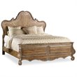 Hooker Furniture Chatelet California King Wood Panel Bed in Caramel Froth