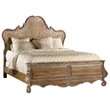 Hooker Furniture Chatelet California King Wood Panel Bed in Caramel Froth