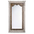 Hooker Furniture Chatelet Wood-Framed Floor Mirror with Jewelry Storage in Beige