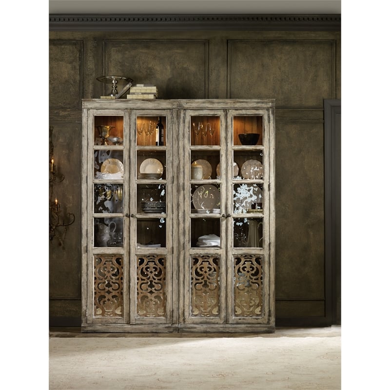 Hooker curio cabinet hotsell