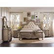 Chatelet Fabric Upholstered Queen Panel Bed in Antique Beige Linen by Hooker