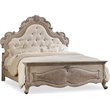 Chatelet Fabric Upholstered Queen Panel Bed in Antique Beige Linen by Hooker