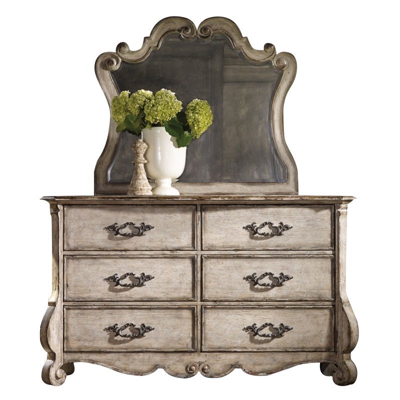 Furniture Clet 6 Drawer, What Is A Dresser With Mirror Called