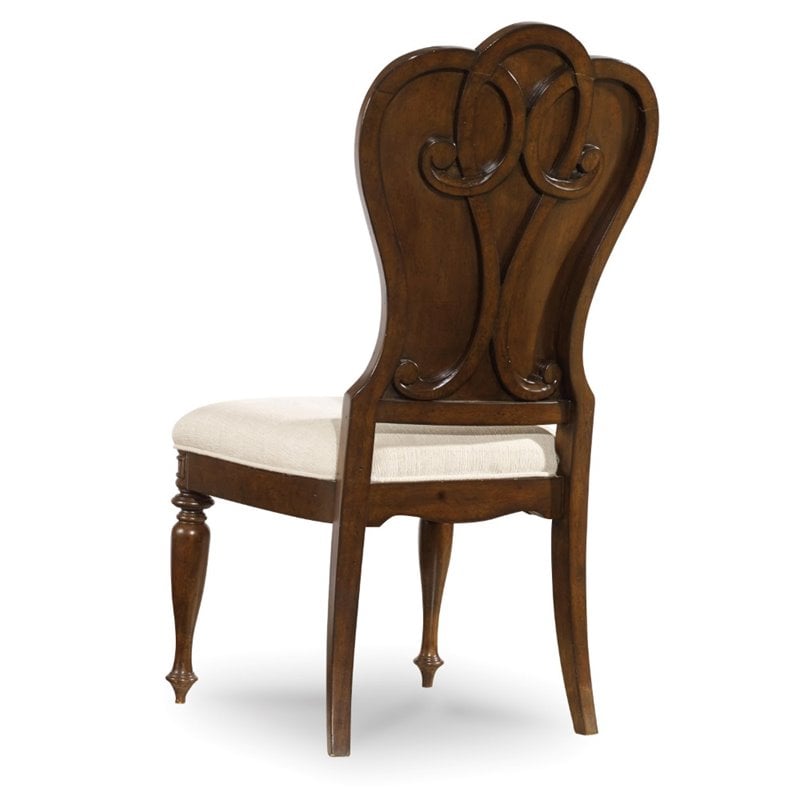 Hooker Furniture Leesburg Dining Side Chair in Mahogany