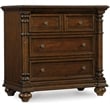 Leesburg Four Drawer Nightstand in Mahogany Wood Finish by Hooker Furniture