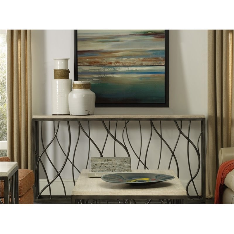 Hooker Furniture Console Table in Cream